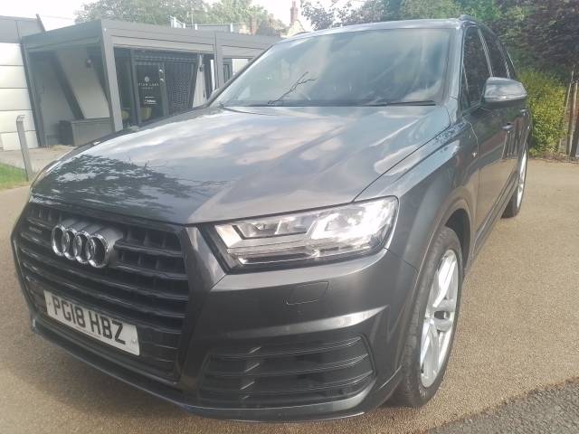 Audi Q7 3.0 TDI Quattro S Line 5dr Tip Auto Estate Diesel GREY