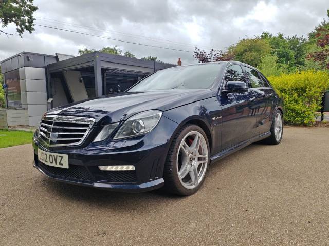 Mercedes-Benz E Class 5.5 E63 4dr Auto Bi-Turbo Saloon Petrol BLUE