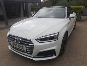 AUDI A5 CABRIOLET 2017 (17) at Estuary Cars Pluckley