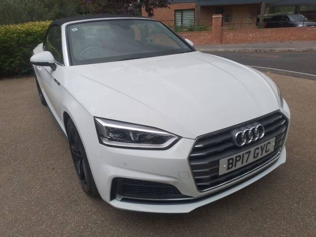 2017 Audi A5 Cabriolet 2.0 TFSI S Line 2dr S Tronic