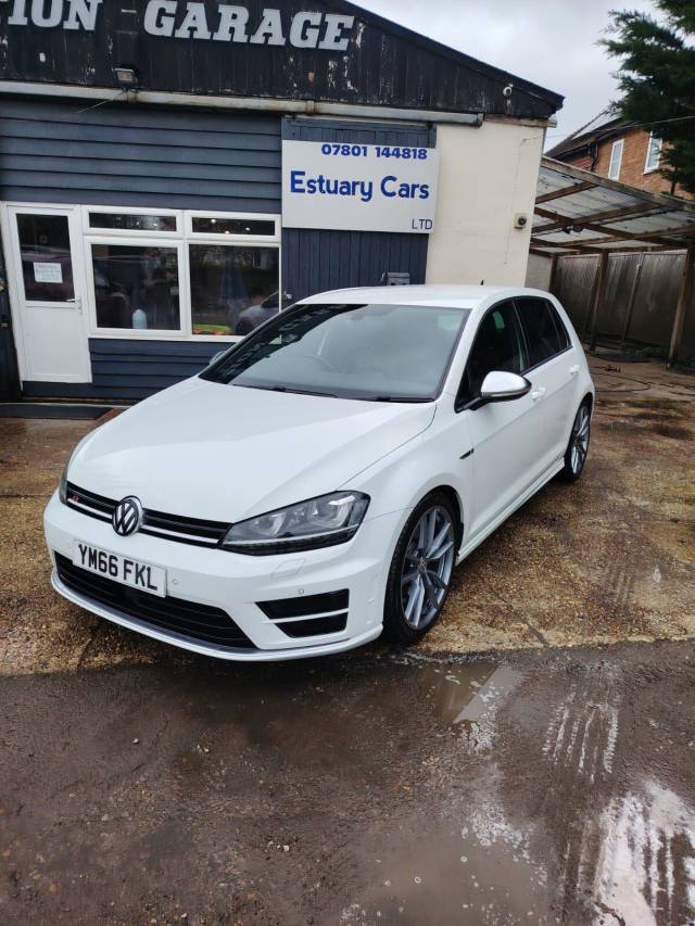 Volkswagen Golf 2.0 TSI R 5dr DSG Hatchback Petrol WHITE