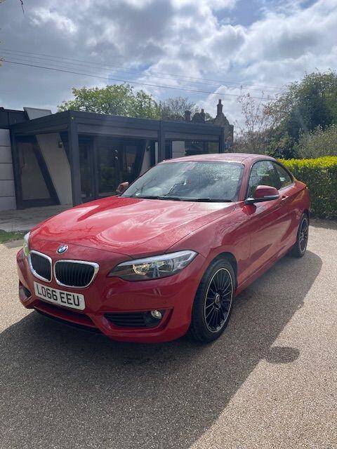 BMW 2 Series 1.5 218i SE 2dr [Nav] Step Auto Coupe Petrol RED