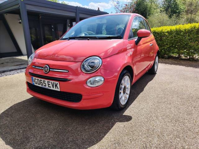 Fiat 500 1.2 Pop Star 3dr Hatchback Petrol PINK