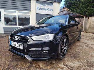 Audi A3 Cabriolet 1.8 TFSI Quattro S Line 2dr S Tronic Convertible Petrol BLACK